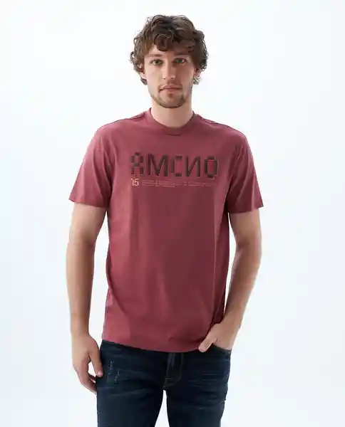 Camiseta Hombre Morado Amcno Talla XL 849f016 Americanino
