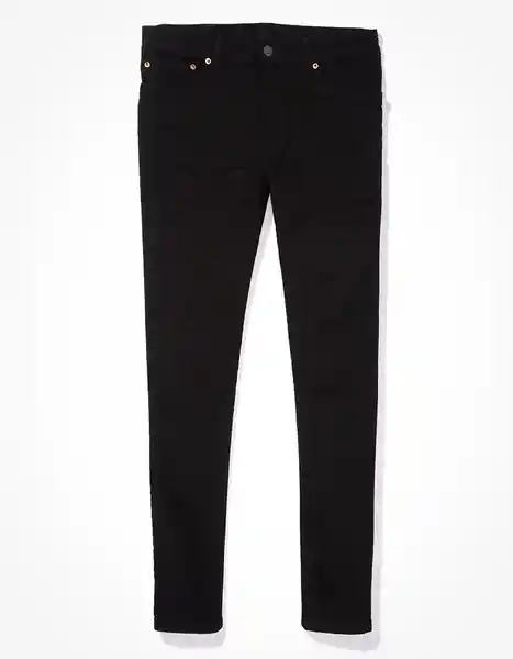 Jean Hombre Negro Talla 30 x 30 American Eagle 6617001