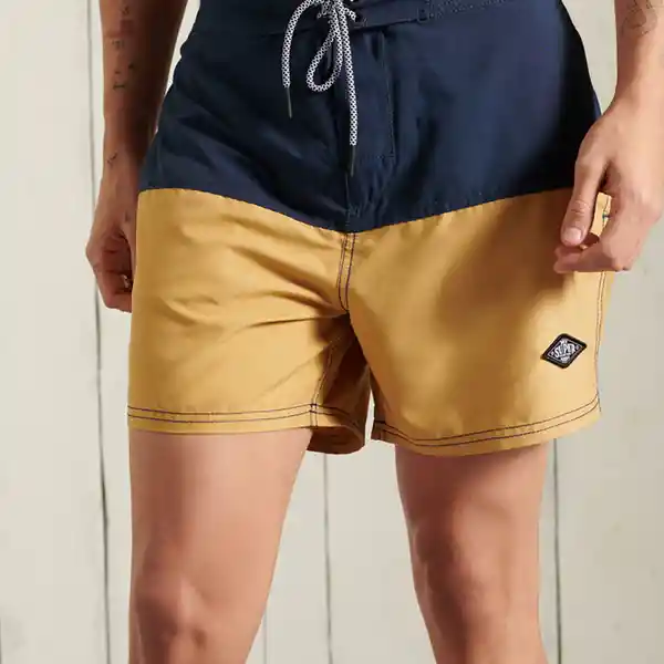 Superdry Short de Baño Surf Retro Board Talla XXL