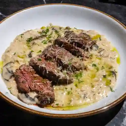 Risotto Setas + Adicional de Lomo Fino