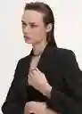 Blazer Americana Jordan Negro Talla M Mujer Mango