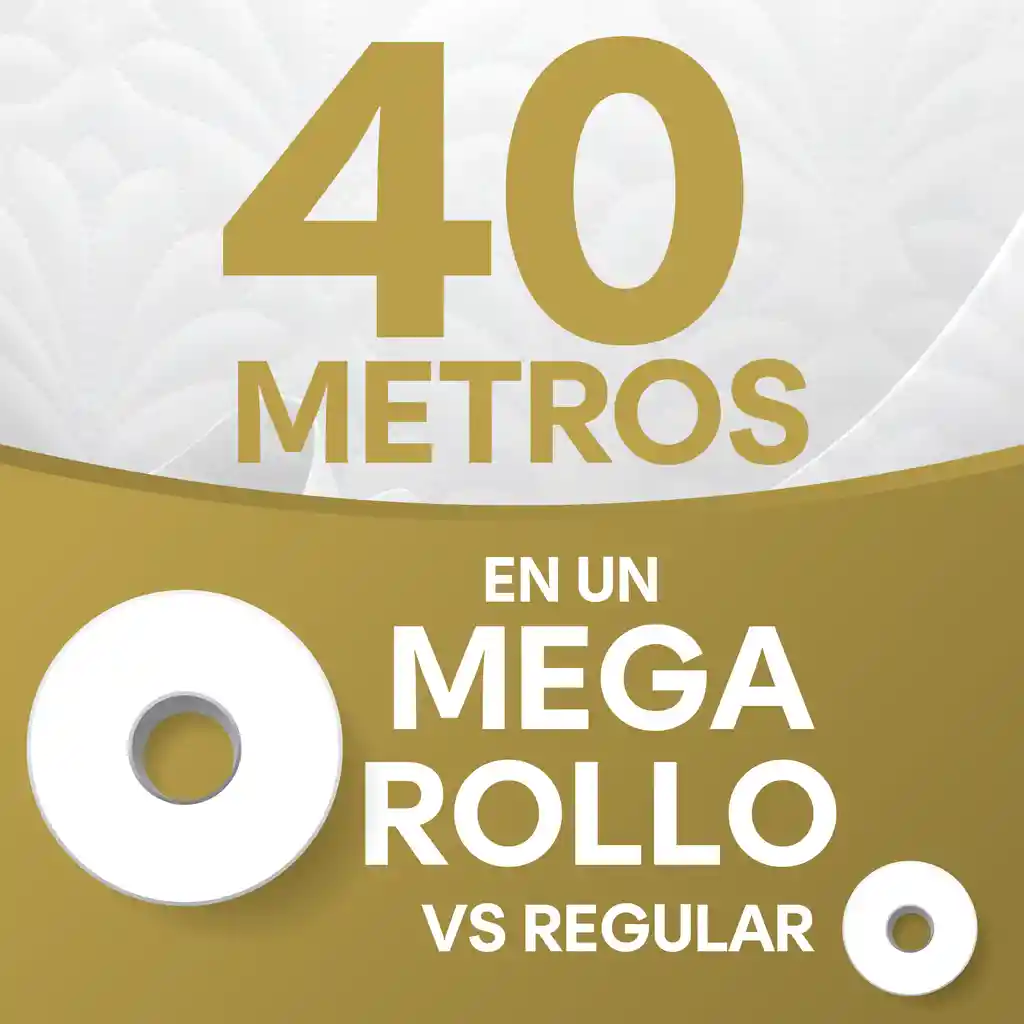 Papel Higiénico Scott  Premium Triple Hoja 40 metros - 4 rollos