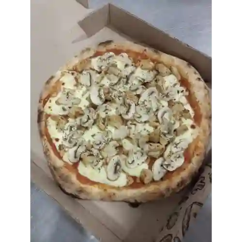 Pizzetta Pollo y Champiñón