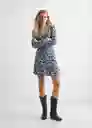 Vestido Toffy Marino Talla 18 Teen Niñas Mango