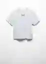 Camiseta Waves3 Celeste Talla 18 Teen Niños Mango