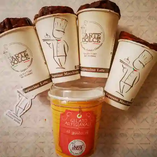 Combo Conos Brioche y Gelato.