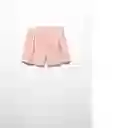 Shorts Lia Rosa Talla 08 Niñas Mango