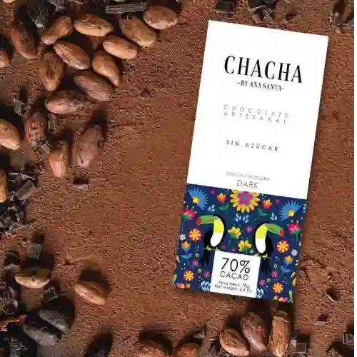 Chocolate en Barra Chacha Dark 70gr