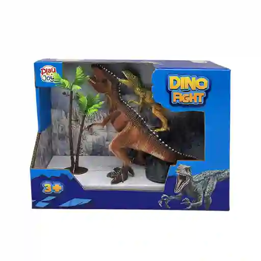 Play And Joy Set de Figura Dino T-Rex Fight