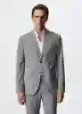 Traje Formal Americana Brasilia Gris Talla 52 Hombre Mango