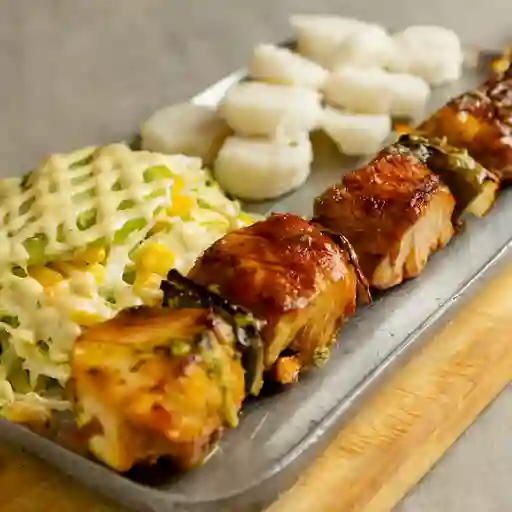 Chuzo entero pollo
