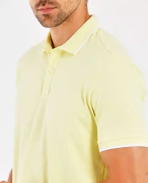 Camisa Polo Amarillo Limón Talla Xxl Rifle190e001