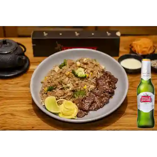 Combo Arrocito Mandarin + Stella Artois Bot. 330ml