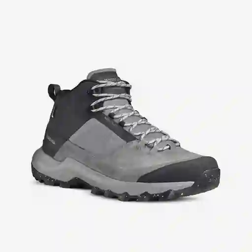 Quechua Botas Impermeable Mid Hombre Gris Talla 45 MH500