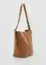 Bolso P Carnaby Camel Talla 99 Mujer Mango