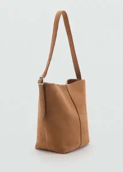 Bolso P Carnaby Camel Talla 99 Mujer Mango