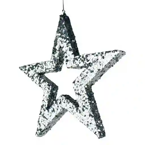 Estrella Decorativa Plateado 1301900856 Finlandek