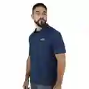 Camiseta Polo Ace Azul Talla M Everlast