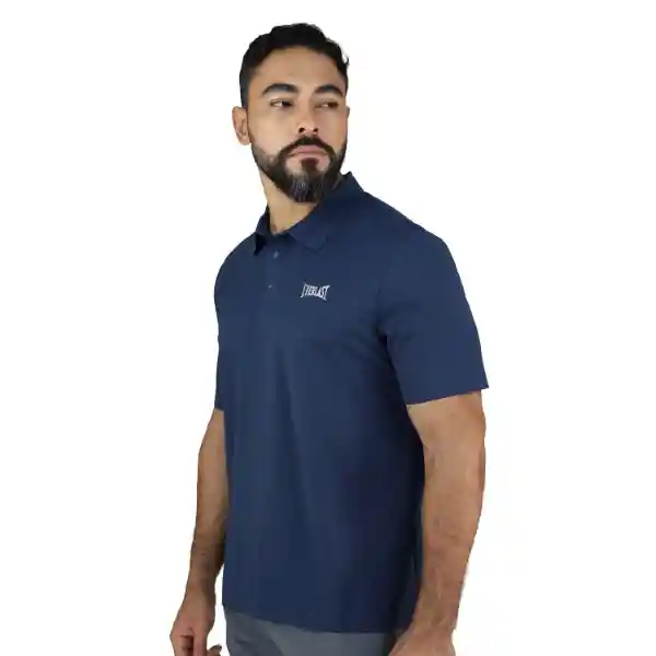 Camiseta Polo Ace Azul Talla M Everlast