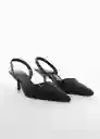 Zapatos Vint Negro Talla 41 Mujer Mango