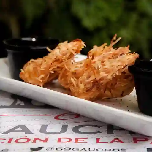 Langostinos Apanados en Coco