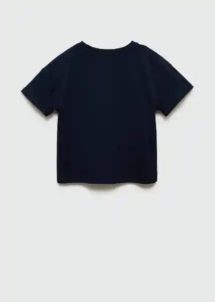 Camiseta Bonne Navy Talla 10 Niñas Mango