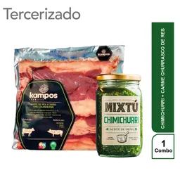 Combo Chimichurri Mixtu + Kampos Carne Churrasco de Res