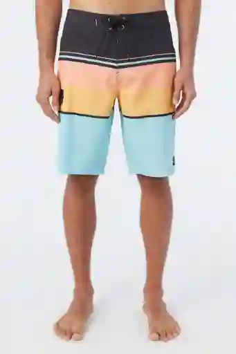 Short Boardshort Lennox Stripe 21 Agua Marina Talla 32 Oneill