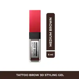 Gel De Cejas Maybelline Eye Studio Tattoo Brow 3D Medium Brown