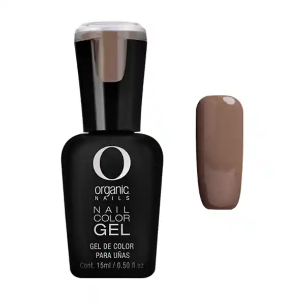 Organic Nail Esmalte Color Gel Dark Chocolate N160 7.5 mL