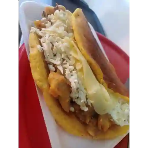 Cachapa Chicharronada