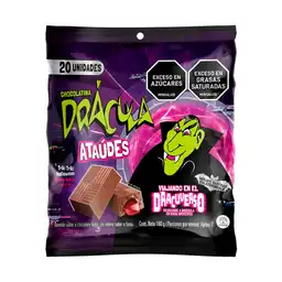 Drácula Chocolatina Ataúdes Fresa