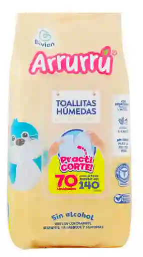 Arrurrú Toalla Húmeda Avena