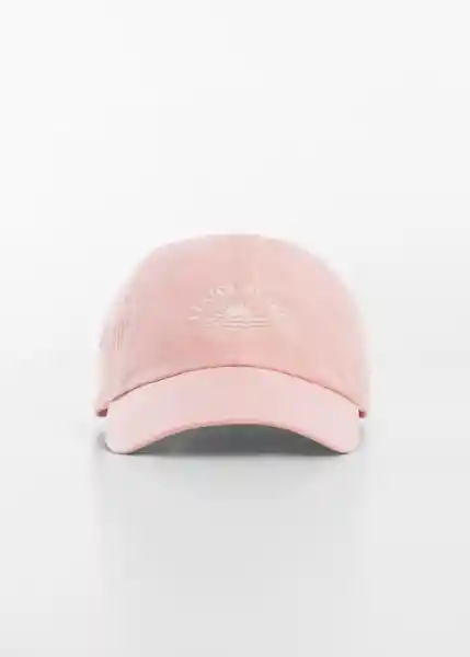 Gorra Camp Rosa Palo Talla 98 Niña Mango