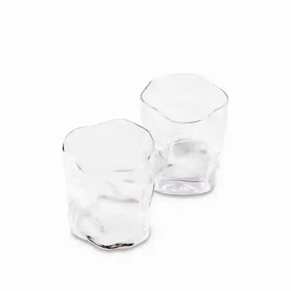 Set Vaso Irregular Para Licor 310 mL Ambiente Gourmet