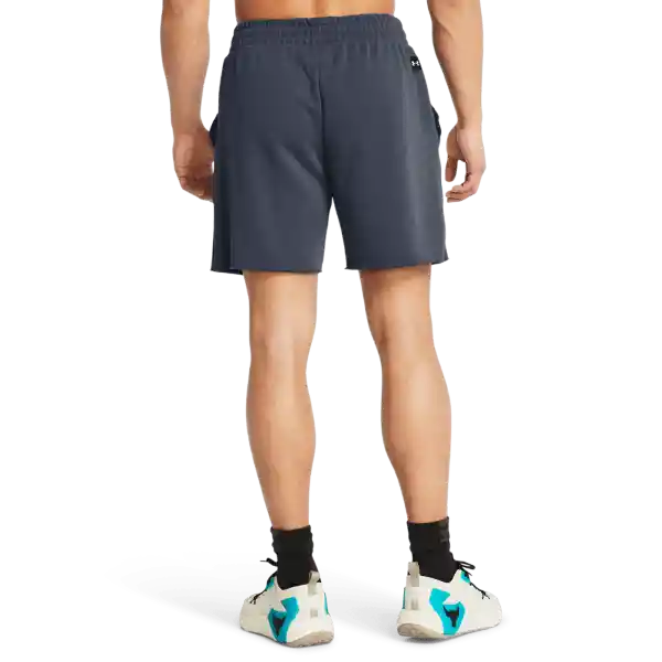 Under Armour Short Rock Hwt Terry Hombre Gris LG 1383186-044