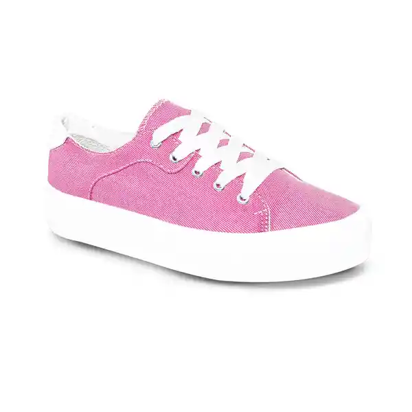 Croydon Tenis Mantis Mujer Rosado Talla 35