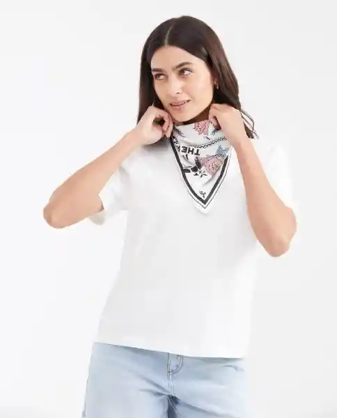 Camiseta Graphic And Bandan Crudo Pristino Claro S Chevignon
