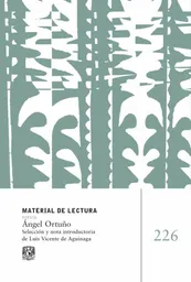 Material de Lectura Número 226. Poesía - Ángel Ortuño