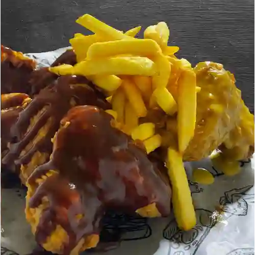 Alitas Bbq X6