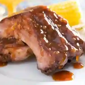 Costillas de Cerdo con Salsa Miel Mostaza