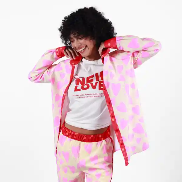 Camisa Corazones by Sacré Multicolor Talla XS/S 582018