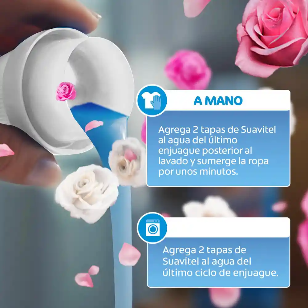 Suavizante Suavitel Cuidado Superior Fresca Primavera 360 ml