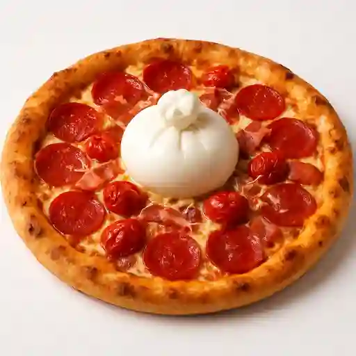 Pizza Parmigiano E Burrata (Mediana)