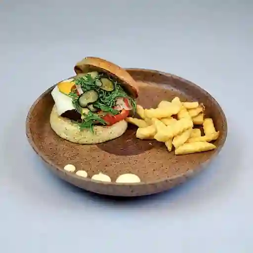Hamburguesa Portobella Vegetariana