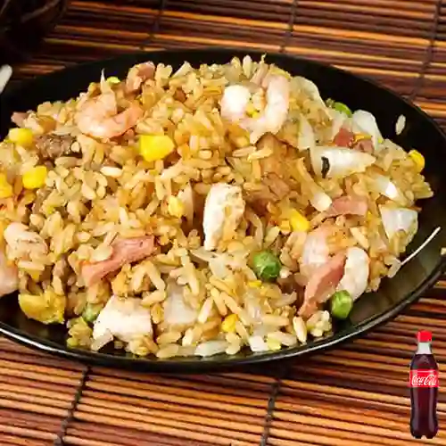 Combo Arroz Pat Chin + Coca-Cola Sabor Original 400 ml