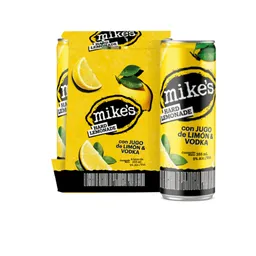 Vodka Mikes Hard Lemonade - Lata 355ml x4