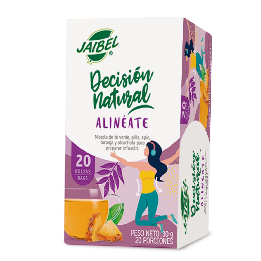 Jaibel Té Verde Alíneate 30 g