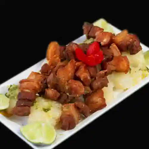 Porción de Chicharrón