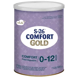 Fórmula infantil S -26 Confort GOLD 0-12 Meses Contenido 900gr